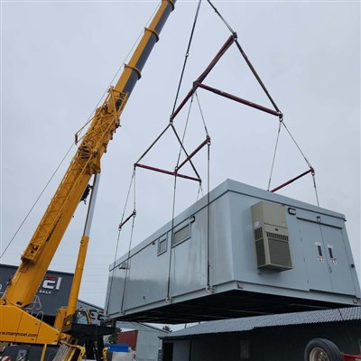 Протипожежні двері модульного будинку